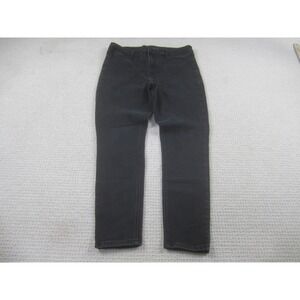 Old Navy Jeans Womens 14 Black High-Rise Super Skinny Stretch Denim‎ High Waist